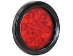 Buyers-5624110-Red 4 Inch Round Stop/Turn/Tail Light Kit with 10 LEDs, (product_type), (product_vendor) - Nick's Truck Parts