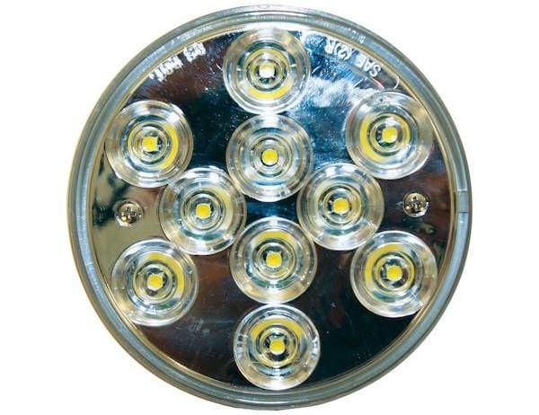 Buyers-5624350-4 Inch Clear Round Backup Light With 10 LEDs (Qty of 10), (product_type), (product_vendor) - Nicks Truck Parts