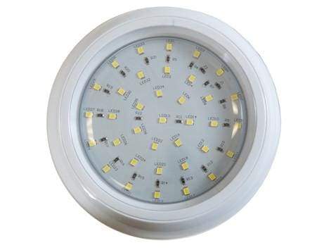 Buyers-5625336-5 Inch Round LED Interior Dome Light For Remote Switch, (product_type), (product_vendor) - Nicks Truck Parts