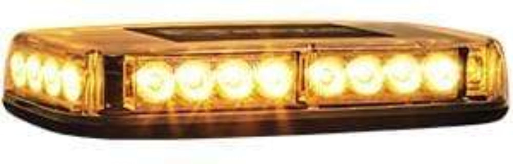 Buyers-8891040-Rectangular Amber LED Mini Lightbar, 12-24V, (product_type), (product_vendor) - Nicks Truck Parts