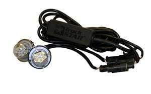 Buyers-8891215-Clear LED Strobe Lights (bolt-on), 15 Cable, (product_type), (product_vendor) - Nicks Truck Parts