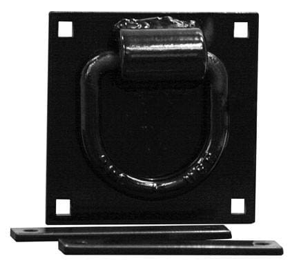 Buyers-B40MP-5/8 in. Forged D-Ring/Bolt-On Plate Kit-3 in. X 3 in., (product_type), (product_vendor) - Nicks Truck Parts