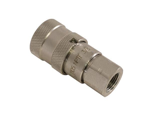 Buyers-FM0606-3/8 Inch Male Flush-Face Coupler With 3/8 Inch NPT Port, (product_type), (product_vendor) - Nicks Truck Parts