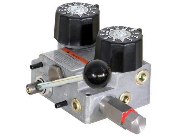 Buyers-HVC715-3/4 Inch NPT Dual Flow Hydraulic Spreader Valve And Console 7-15 GPM, (product_type), (product_vendor) - Nicks Truck Parts