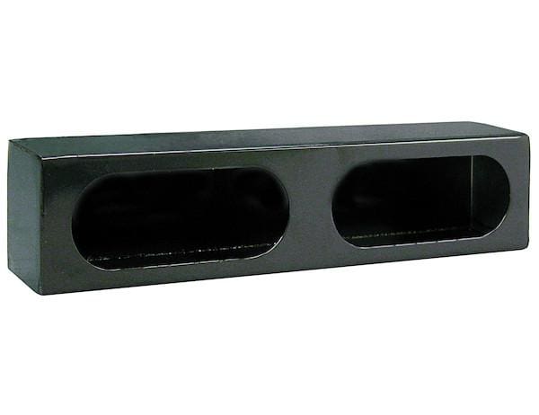 Buyers-LB3163-Dual Oval Light Box Black Powder Coated Steel, (product_type), (product_vendor) - Nicks Truck Parts