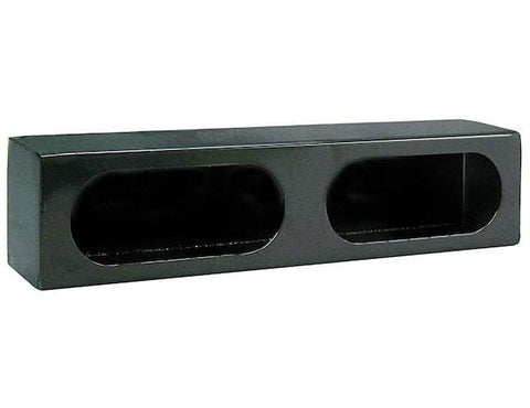 Buyers-LB3163-Dual Oval Light Box Black Powder Coated Steel, (product_type), (product_vendor) - Nicks Truck Parts