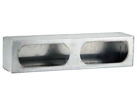 Buyers-LB3163SST-Dual Oval Light Box Stainless Steel, (product_type), (product_vendor) - Nick's Truck Parts