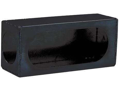 Buyers-LB383-Single Oval Light Box Black Powder Coated Steel, (product_type), (product_vendor) - Nicks Truck Parts