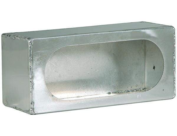 Buyers-LB383SST-Single Oval Light Box Stainless Steel, (product_type), (product_vendor) - Nicks Truck Parts