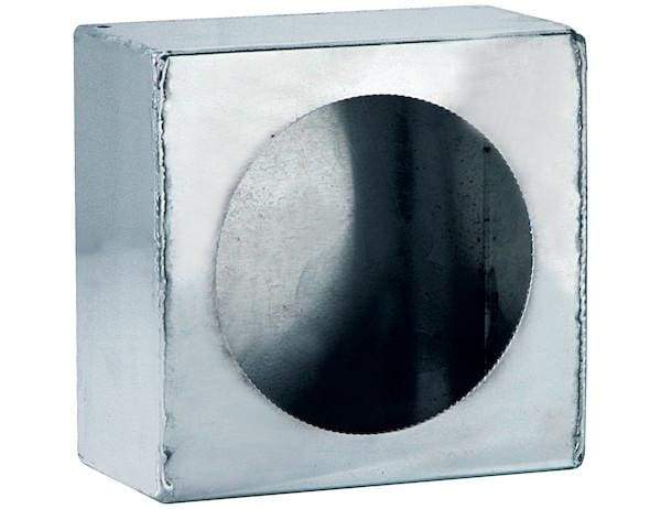 Buyers-LB663SST-Single Round Light Box Stainless Steel, (product_type), (product_vendor) - Nicks Truck Parts