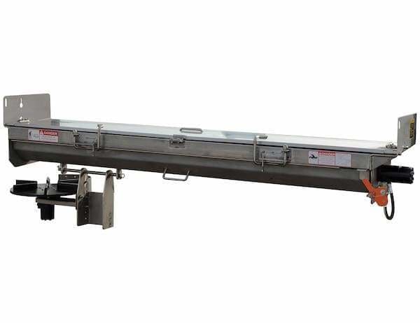 Buyers-SALTDOGG-92425SSA-Under Tailgate Spreader Drivers Discharge-8 Inch Sides-Stainless Steel, (product_type), (product_vendor) - Nicks Truck Parts