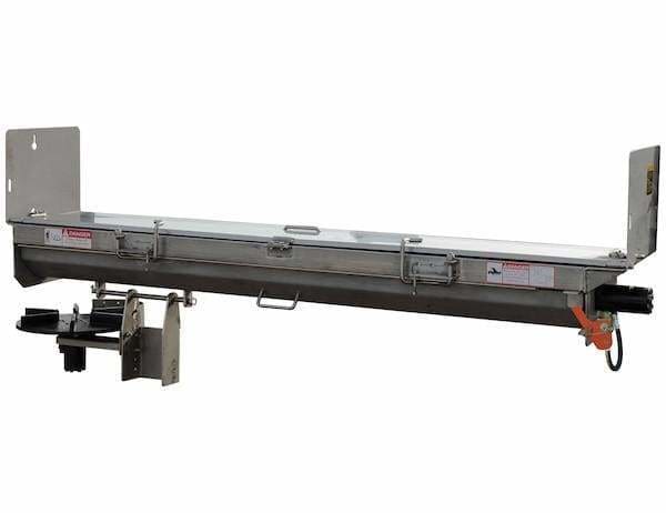 Buyers-SALTDOGG-92427SSA-Under Tailgate Spreader Drivers Discharge-15 Inch Sides-Stainless Steel, (product_type), (product_vendor) - Nicks Truck Parts
