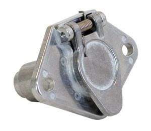Buyers-TC1004-4-Pin Truck End Trailer Connector, Metal (round), (product_type), (product_vendor) - Nicks Truck Parts