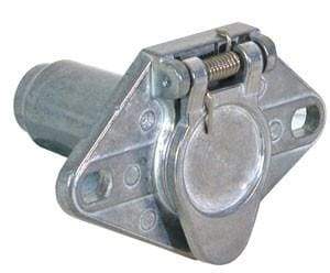 Buyers-TC1006-6-Pin Truck End Trailer Connector, Metal (round), (product_type), (product_vendor) - Nicks Truck Parts
