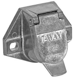 Buyers-TC1007-7-Pin Truck End Trailer Connector, Metal (round), (product_type), (product_vendor) - Nicks Truck Parts