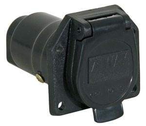 Buyers-TC1007P-7-Pin Truck End Trailer Connector, Plastic (flat), (product_type), (product_vendor) - Nicks Truck Parts