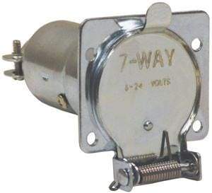Buyers-TC1007Z-7-Pin Truck End Trailer Connector, Zinc (flat), (product_type), (product_vendor) - Nicks Truck Parts