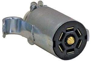 Buyers-TC2007Z-7-Pin Trailer End Connector, Zinc (flat), (product_type), (product_vendor) - Nicks Truck Parts