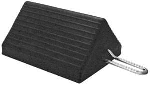 Buyers-WC1085H-H-D Rubber Wheel Chock with Handle, (product_type), (product_vendor) - Nicks Truck Parts