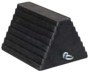 Buyers-WC6810L-Rubber Wheel Chock with Chain Eye, (product_type), (product_vendor) - Nicks Truck Parts