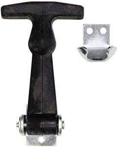 Buyers-WJ201U-Hood Catch & Bracket, Rubber, U Stem, (product_type), (product_vendor) - Nick's Truck Parts