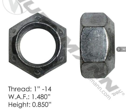 E-1828-Back Wheel Nut, (product_type), (product_vendor) - Nick's Truck Parts