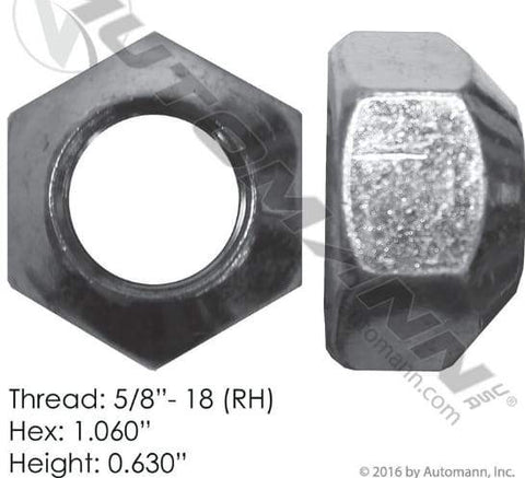 E-4979R-Disc Wheel Nut, (product_type), (product_vendor) - Nick's Truck Parts
