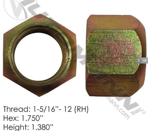 E-5576R-Disc Wheel Nut (HD), (product_type), (product_vendor) - Nick's Truck Parts