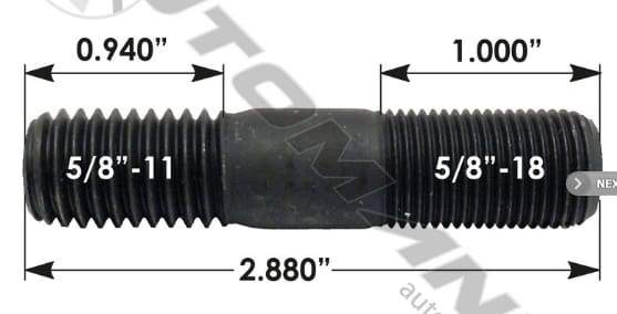 E-5947-Drive Flange Stud, (product_type), (product_vendor) - Nick's Truck Parts