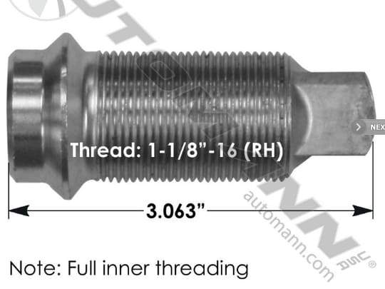 E-5978R-Inner Cap Nut, (product_type), (product_vendor) - Nick's Truck Parts