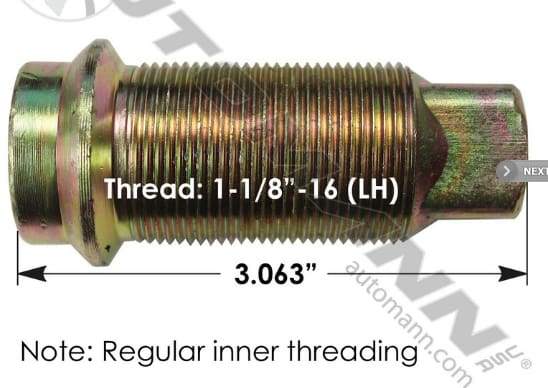 E-5988L-Inner Cap Nut, (product_type), (product_vendor) - Nick's Truck Parts
