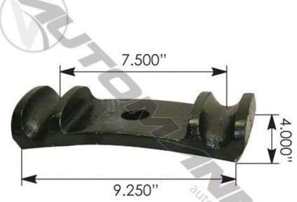 338-714 - Mack Top U-Bolt Plate - Nick's Truck Parts