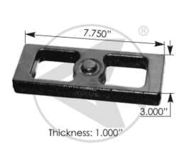 338-1140 - Hendrickson Spring Seat Spacer - Nick's Truck Parts