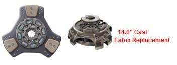 MU129044-46NQCR - 14 in. Cast Eaton Replacement Clutch - Nick's Truck Parts