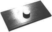 338-1118 - Fruehauf Axle Plate - Nick's Truck Parts