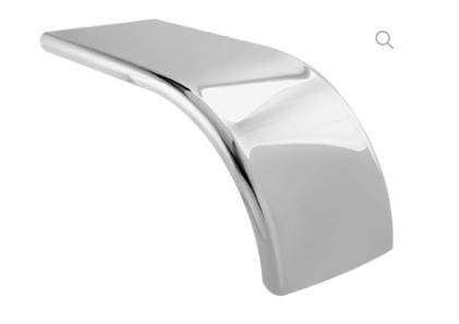 Hogebuilt-BA500HT-Half-Tandem Fenders. SS Mirror Shine-53.5 in. (Pair), (product_type), (product_vendor) - Nick's Truck Parts