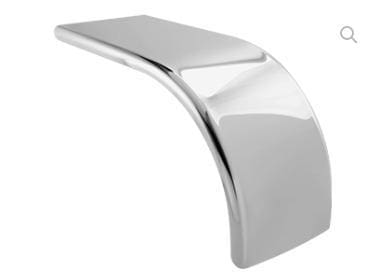 Hogebuilt-BA505HT-Half-Tandem  in.Low-Rider in. Fenders. SS Mirror Shine-53.5 in. (Pair), (product_type), (product_vendor) - Nick's Truck Parts