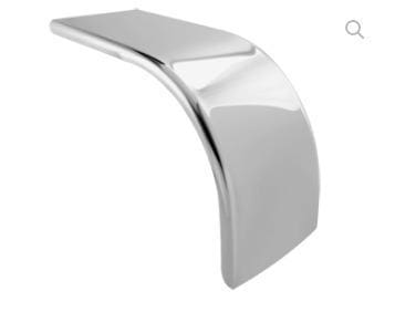 Hogebuilt-BA510HT-Half-Tandem  in.Ultimate Low-Rider in. Fenders. SS Mirror Shine-53.5 in. (Pair), (product_type), (product_vendor) - Nick's Truck Parts