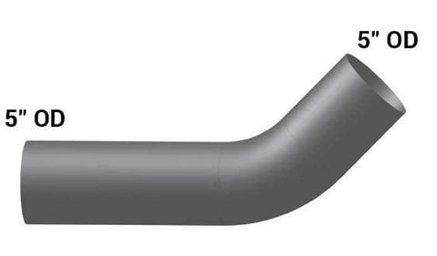KW-14765-Elbow 5in.45 Deg OD/OD ALZ, (product_type), (product_vendor) - Nick's Truck Parts