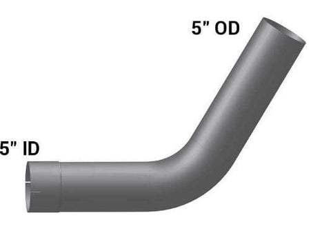 KW-17876-Elbow,5in.60 Deg ID/OD ALZ, (product_type), (product_vendor) - Nick's Truck Parts