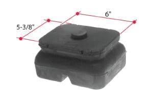 325-108 - Insulator Standard Pad - Mack - Nick's Truck Parts