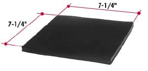 325-132 - Neway Rubber Pad Model AR120 - Nick's Truck Parts