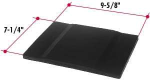 325-143 - - Neway Rubber Axle Wrap - Model AR120 - Nick's Truck Parts
