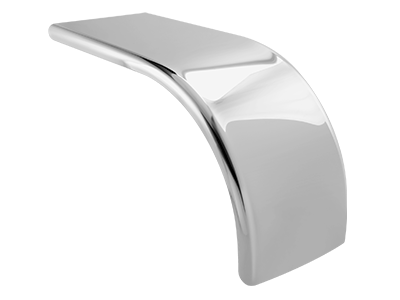 Hogebuilt-SS505HT-PB9-Half-Tandem  in.Low Rider in. Fender Kit. SS Perfect Mirror Finish-53.5 in. (Kit), (product_type), (product_vendor) - Nick's Truck Parts