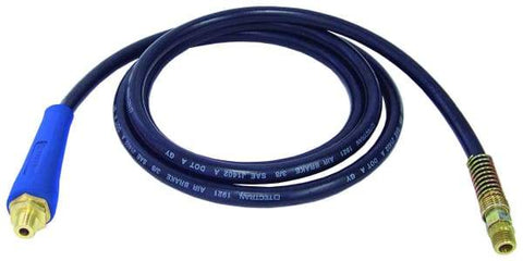 Tectran-16912B-Straight Air Line Hose Assembly with Flex-Grips, (product_type), (product_vendor) - Nicks Truck Parts