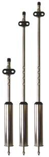 Tectran-9400G-Chrome Pogo Sticks, (product_type), (product_vendor) - Nicks Truck Parts