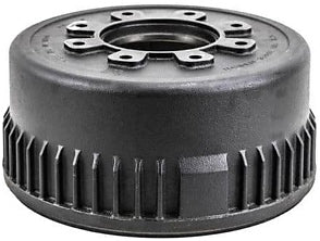 Automann 151.25001 utility brake drum for 12-15K vehicles, shown with detailed surface and mounting holes.