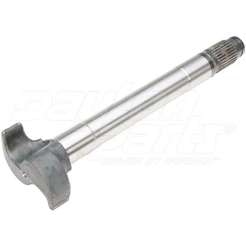 Dayton camshaft left rotation 04-481302 showing the metal shaft with gear gear teeth for engine timing.