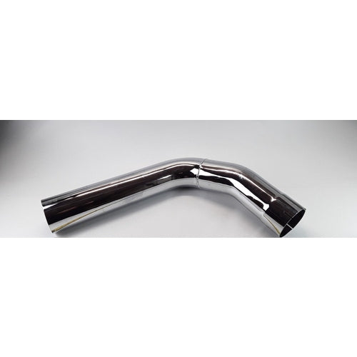 Chrome exhaust elbow for Kenworth trucks, right-hand side, by Automann, durable automotive exhaust component.