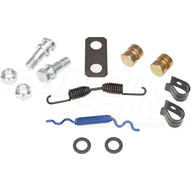 Automann BHE-3869 brake hardware kit with replacement components for vehicle brakes, shown in the image.